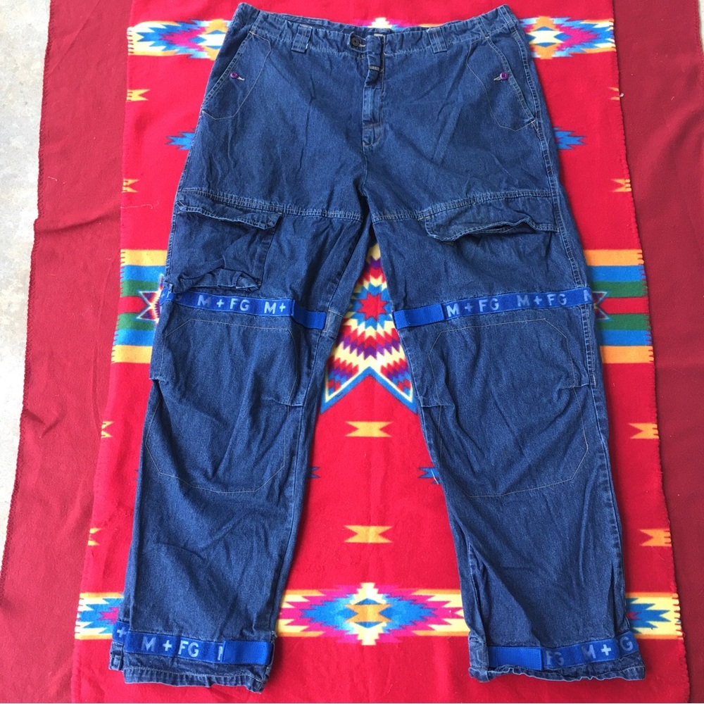 Vintage Marithe Francois Girbaud Shuttletape Denim Jeans HONG KONG 44/34